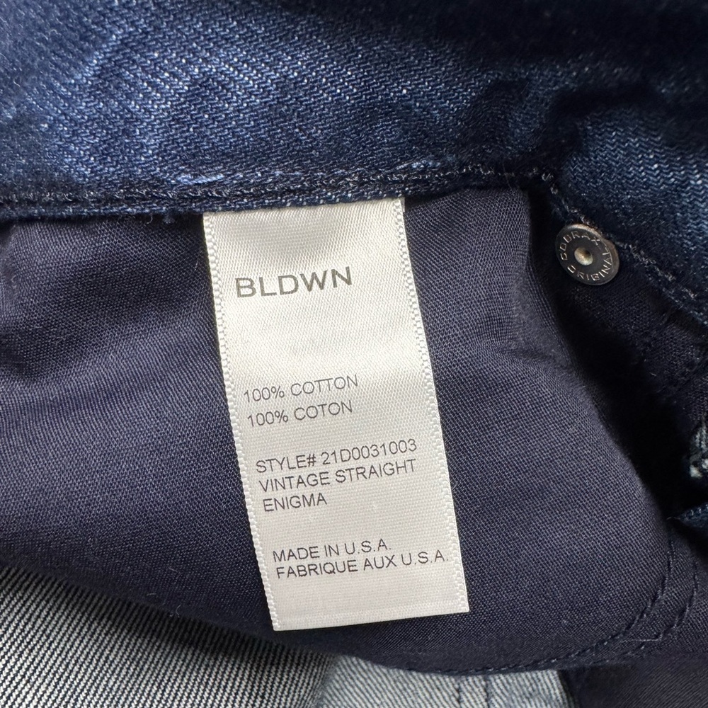 NWT BLDWN Vintage Straight Jeans Enigma - Picture 13 of 13